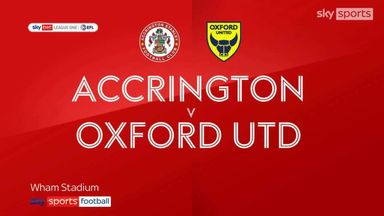 Accrington Stanley 1-1 Oxford United