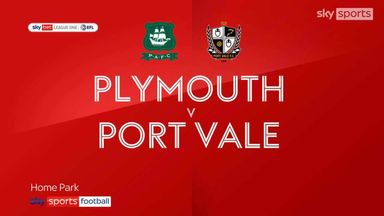 Plymouth 0-2 Port Vale