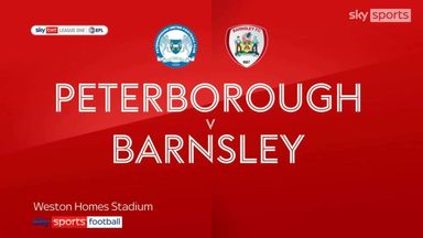 Peterborough 1-2 Barnsley