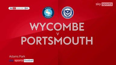 Wycombe 2-0 Portsmouth
