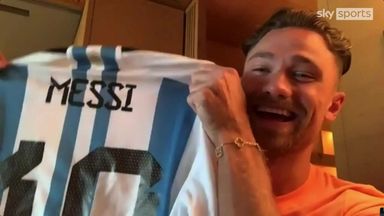 Matty Cash explains how he got Messi's shirt