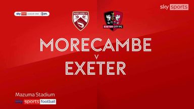 Morecambe 1-1 Exeter City