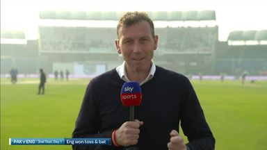 Pakistan vs England second Test: Atherton's pitch report