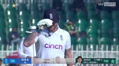 Pakistan make early breakthrough with Stokes wicket