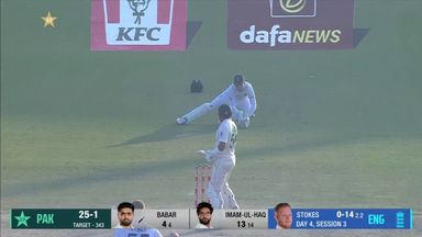 England’s short-ball ploy strikes again with Babar Azam
