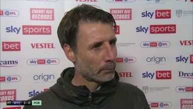 Cowley: We didn't reach the standards we expect