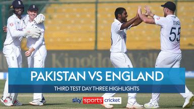 巴基斯坦vs英格兰|第三次测试，第三天完整集锦