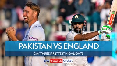 Highlights: England take control of first Test against Pakistan