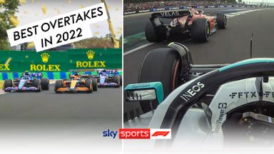 Best F1 overtakes of 2022