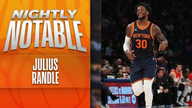 Randle drops monster double-double in Knicks win