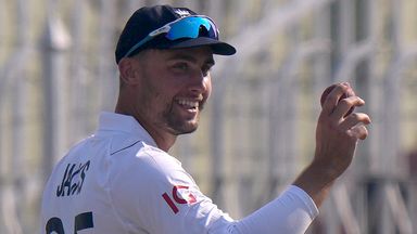 Jacks takes sixth and final wicket on England debut