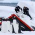 Royal Navy helps dig out world's most remote post office after heavy snowfall