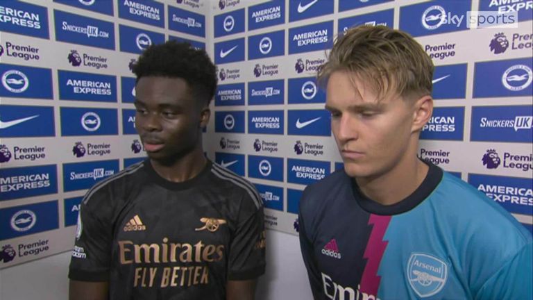 Bukayo Saka: Seven points clear sounds amazing! | Video | Watch TV Show |  Sky Sports