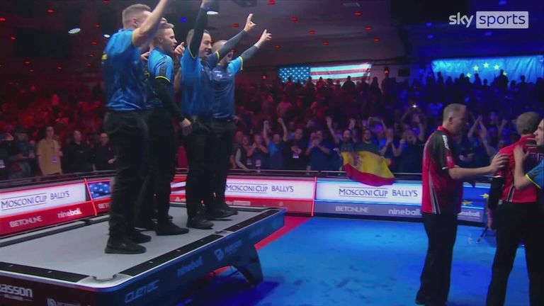 Europe reign supreme once again! | Mosconi Cup