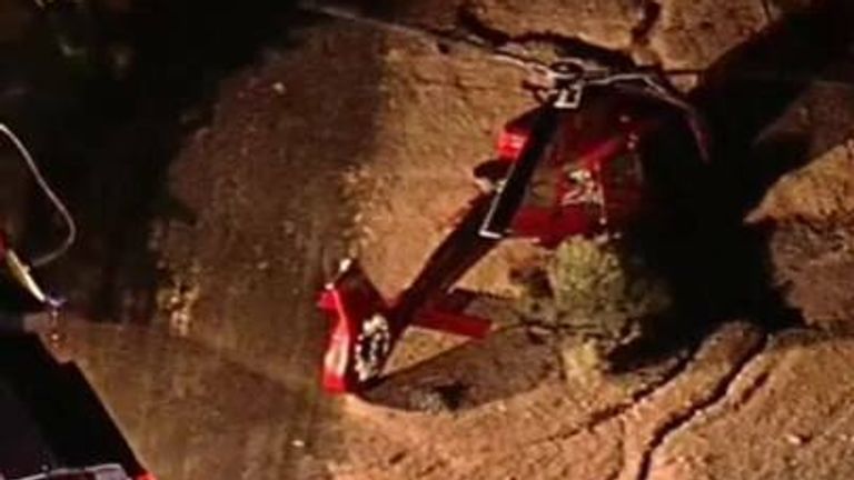 Multiple injured in Vegas helicopter crash
