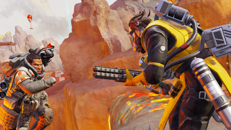Apex Legends was shrunk down for phones with fine results. Pic: EA