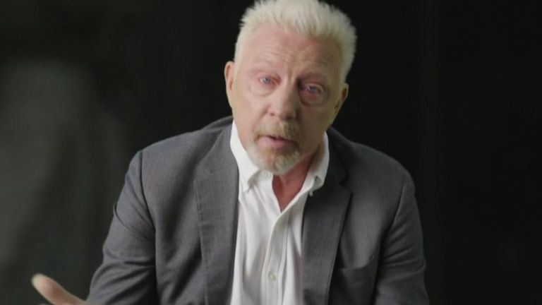 Boris Becker appears in a two-part documentary from Apple TV+