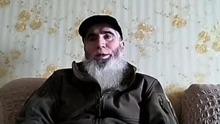Chechen commander Mansur