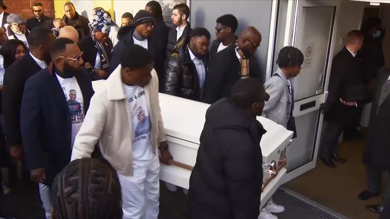 Chris Kaba&#39;s funeral