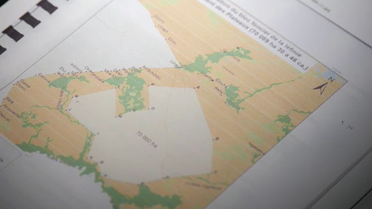 Total's cultivation map Photo: SOURCEMATERIAL