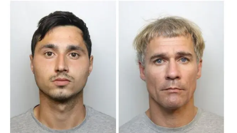 Ionut-Valentin Boboc (left) and Jacob Bebe Chers (right). Pic: Avon & Somerset Police 