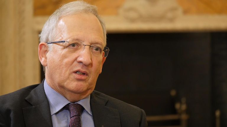 Sir Jon Cunliffe, the Bank of England's deputy governor for financial stability, spoke with Sky New's Paul Kelso.