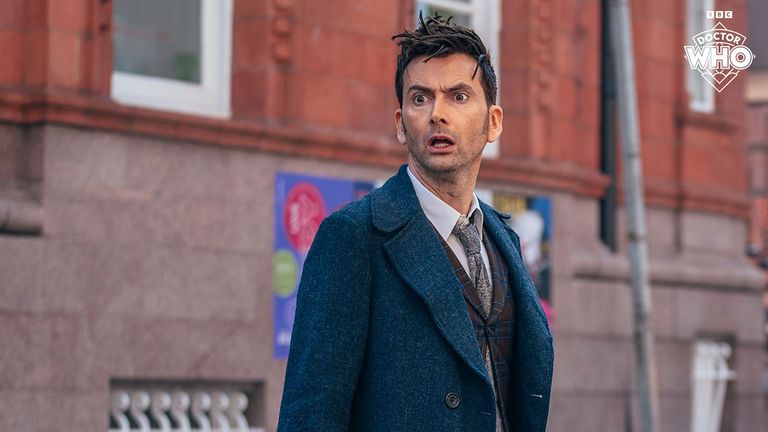 David Tennant in Doctor Who. Pic: BBC