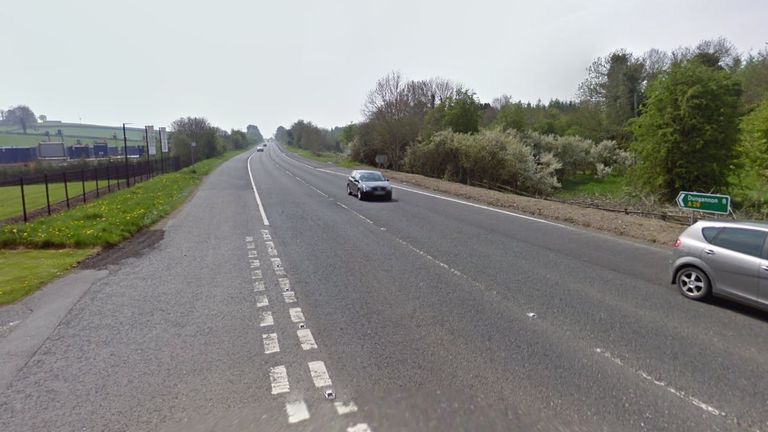 Dungannon Road, near Cookstown, Co Tyrone. File pic by Google Street View
