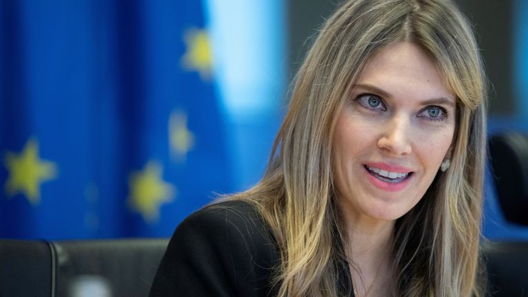 Eva Kaili has been suspended from her duties in the European Parliament