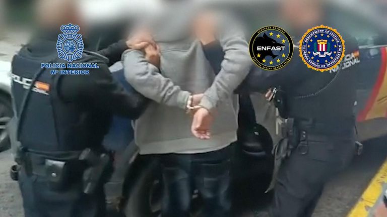 Spanish police arrest one of FBI's most wanted men