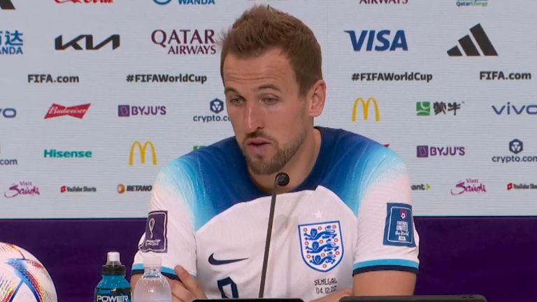 Harry Kane says scoring a goal in the match against Senegal will hopefully set him off on a roll