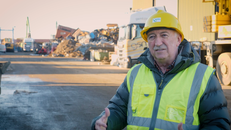 James Kelly, head of the British Metal Recycling Association