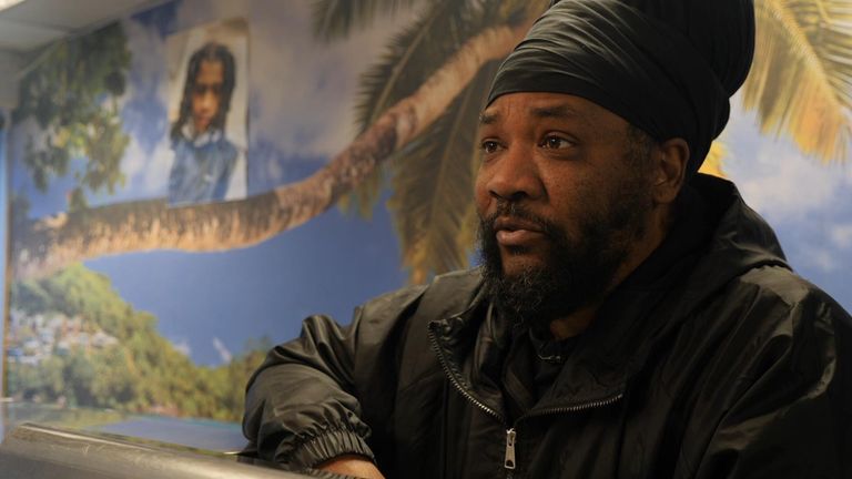 Julius Cools has turned his Caribbean takeaway into a tribute to his son