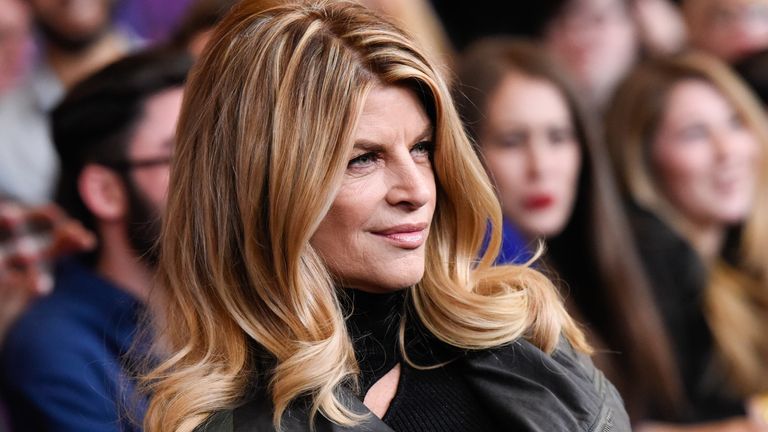 Kirstie Alley attends the premiere of HBO&#39;s "Girls" fourth season at The American Museum of Natural History on Monday, Jan. 5, 2015, in New York. (Photo by Evan Agostini/Invision/AP)