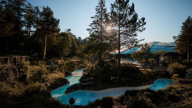 Longleat Forest&#39;s swimming pool. Pic: Center Parcs