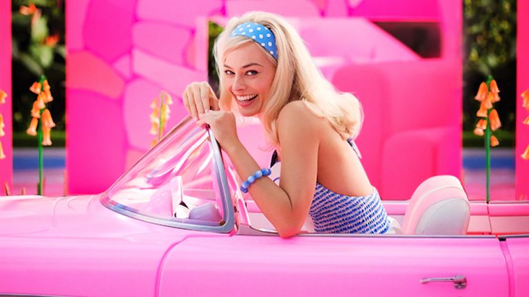 Margot Robbie as Barbie. Pic: Warner Bros