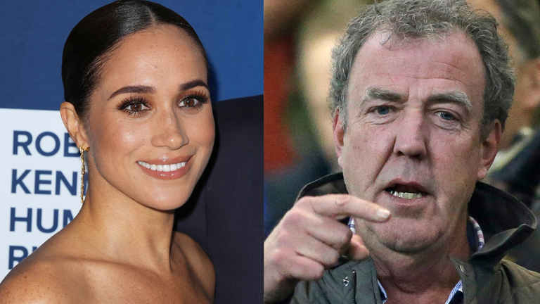 Jeremy Clarkson condemned over Meghan column in the Sun. Pics: AP
