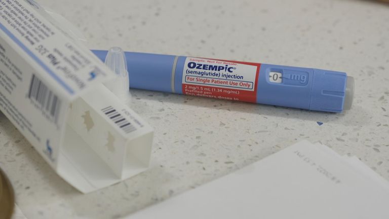 An Ozempic injection 