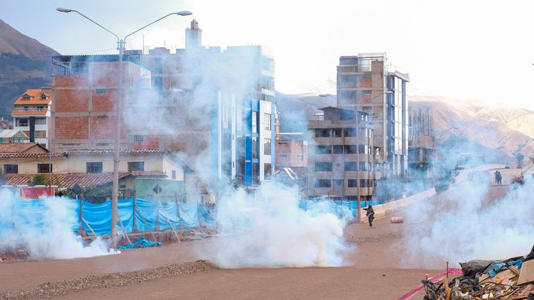 Peru declares state of emergency after protests leave at least eight dead