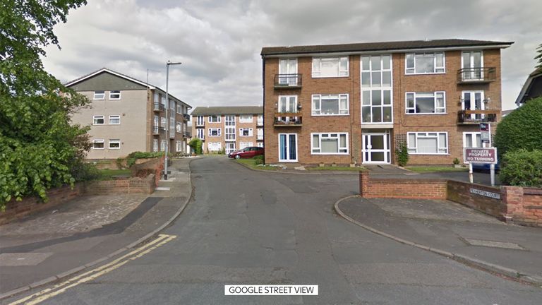 Officers were called to Petherton Court in the town at 11.15am on Thursday where a woman and two children - believed to be aged six and four - were found with serious injuries.