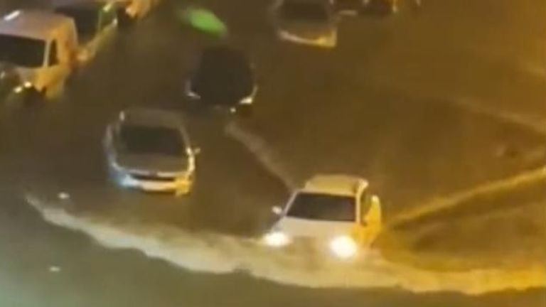 Flood in Lisbon
