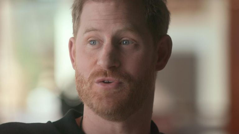 Prince Harry talks about &#39;shifting the balance&#39; in Netflix documentary trailer clip