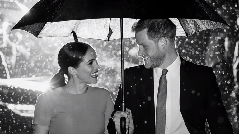 Harry and Meghan Netflix documentary trailer. Pic: Netflix 