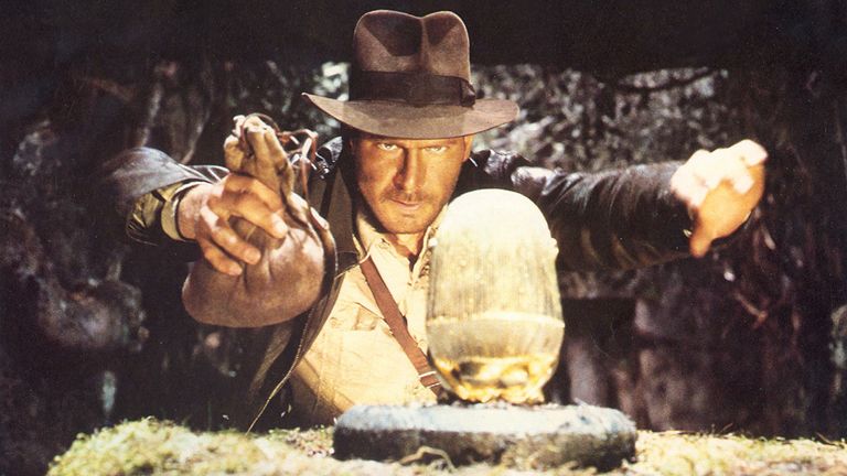 Harrison Ford in Raiders Of The Lost Ark 