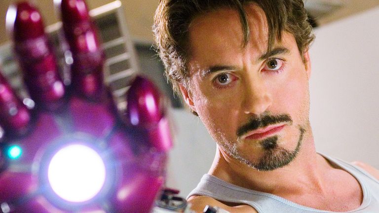 Robert Downey Jr. nel film Iron Man.  Foto: GDA tramite AP Images