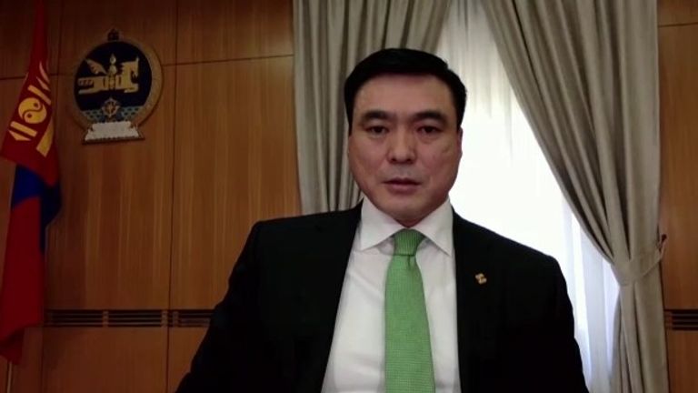 Sainbuyan Amarsaikhan, Mongolia&#39;s deputy PM