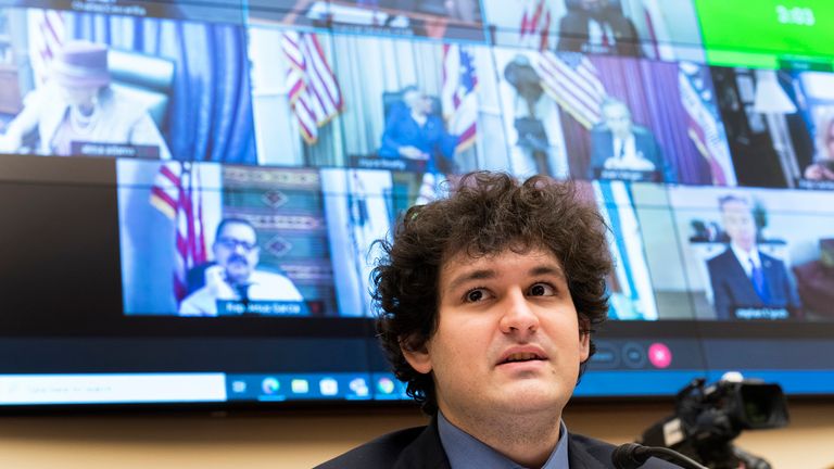 Sam Bankman-Fried, founder and CEO of FTX, testifies during the House Financial Services Committee hearing titled " Digital Assets and the Future of Finance: Understanding the Challenges and Benefits of Financial Innovation in the United States," in Rayburn Building
PIC:AP