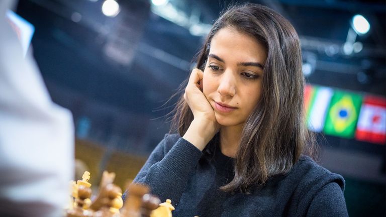 Sara Khadem. Pic: Lennart Ootes/FIDE