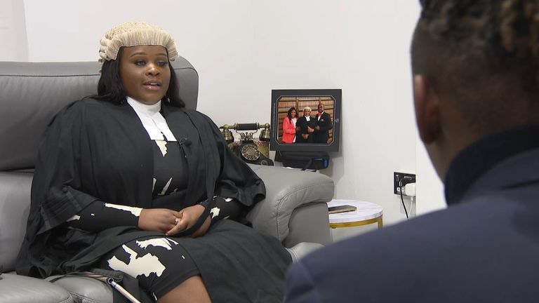 Meet the UK’s first blind, black, female barrister – who wants to change people’s perceptions of what lawyers look like | UK News