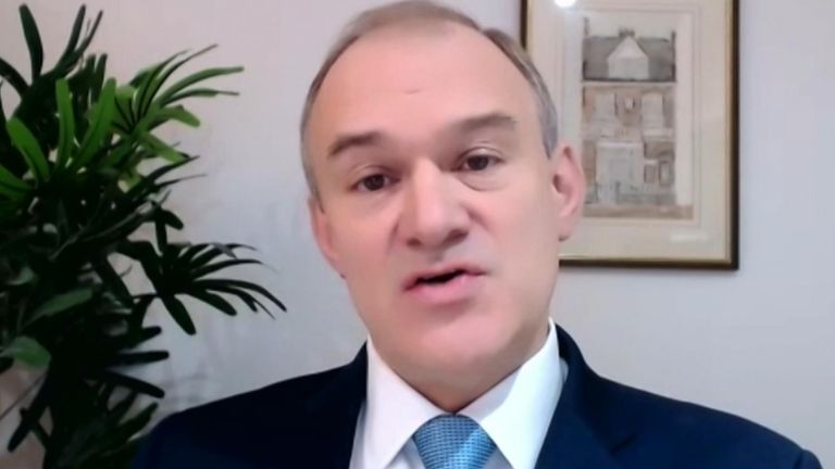 Sir Ed Davey says &#39;no one wants to see strikes&#39;